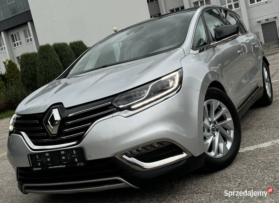 EspaceAutomatPanoramaKameraNaviLedBixenonPółskóra asystent pasa ruchu Elbląg