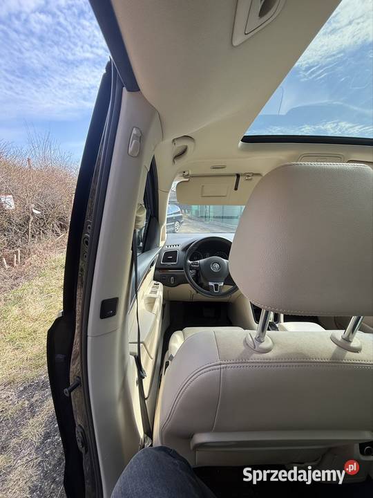 Volkswagen Sharan 7n 20tdi 170 DSG 2011r Myślibórz sprzedam