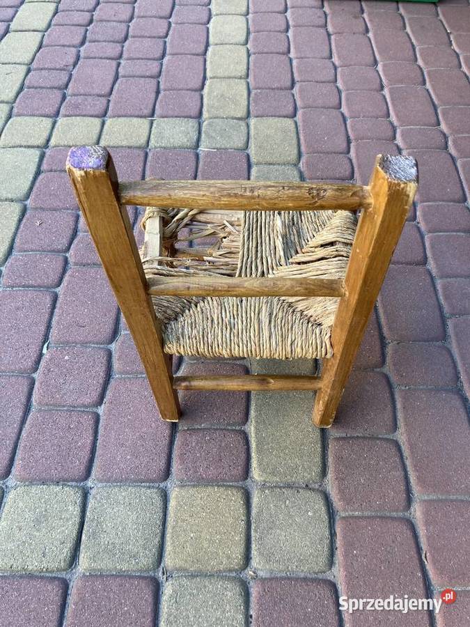 Krzesełko drewniane dziecka Pozostałe Ożarów Mazowiecki sprzedam