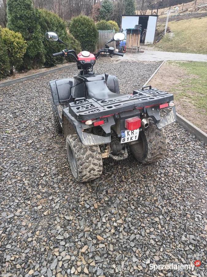 Zarejestrowany quad Bashan 250 wał Kardana hak Bashan Zamieście