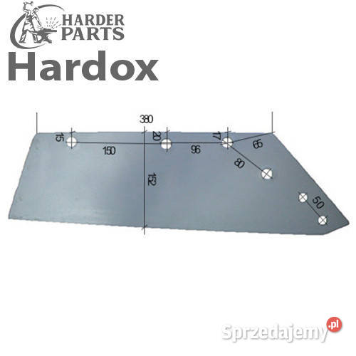 Lemiesz 300hektarów HARDOX GM162P części do podlaskie Suwałki