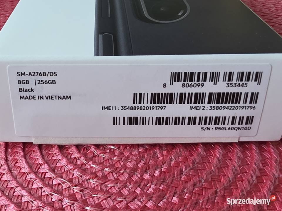 Samsung Galaxy A27 5G 8256GBDS Czarny Stargard