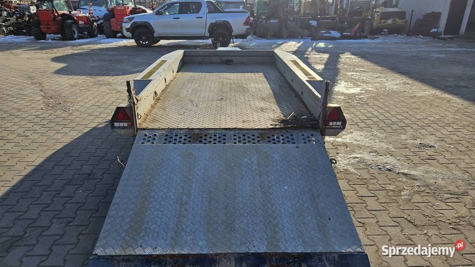 Przyczepa laweta Brenderup 35t wciągarka nowe pełny VAT Sochaczew