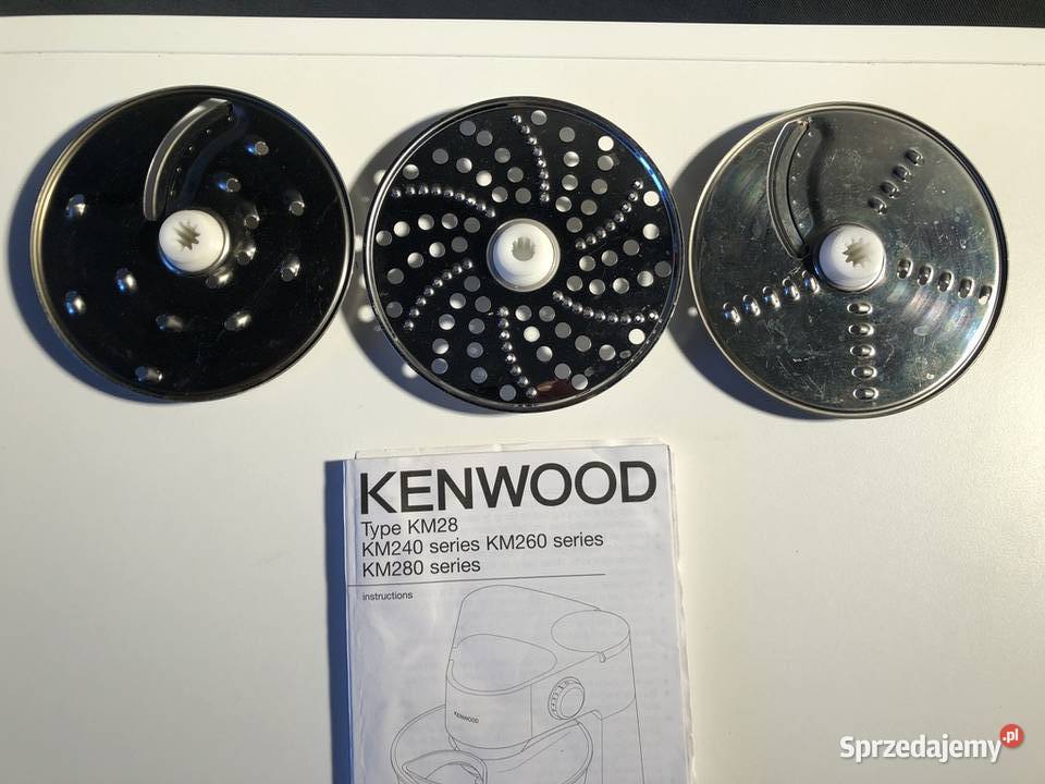 Tarcze do cięcia i tarcia warzyw Kenwood robot Pułtusk