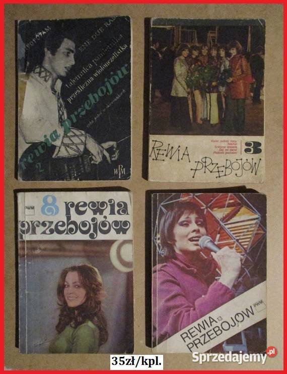 Rewia Przebojów 2 melodie i teksty1970 Łódź