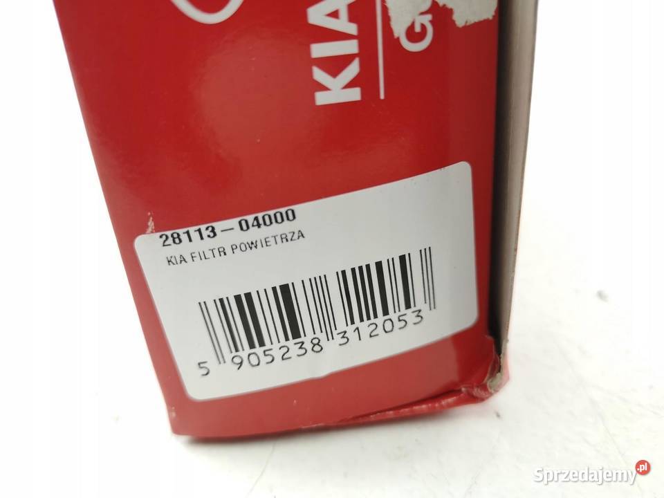 FILTR POWIETRZA KIA PICANTO 20112017 10 12 ORI