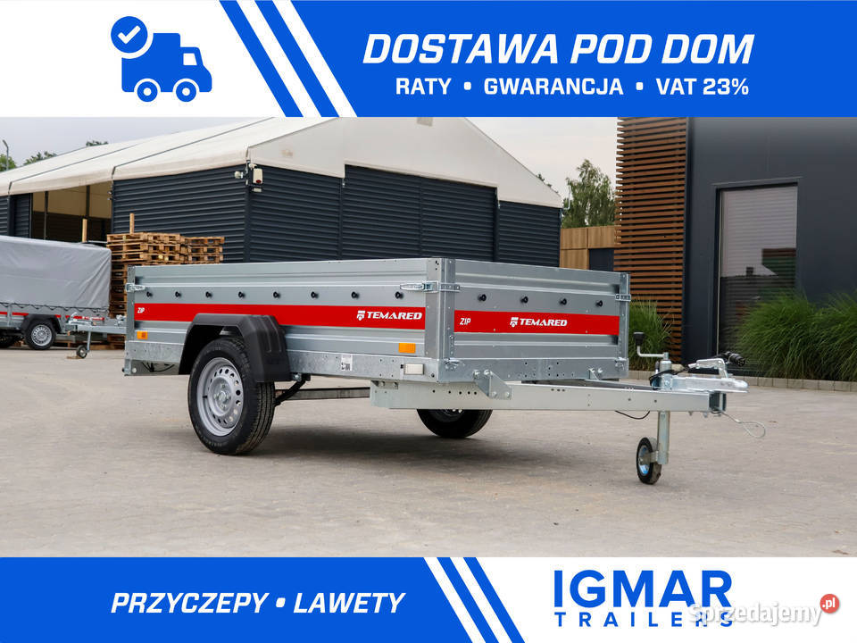 Przyczepka samochodowa TEMARED ZIP 2312R małopolskie Nowy Targ
