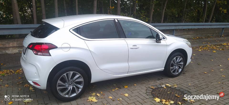 Citroen DS4 biała perła 16 benzyna 120 nieuszkodzony Nysa