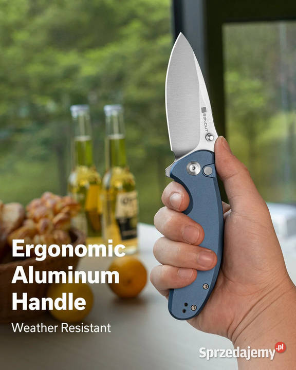 Nóż składany Sencut Cybrix Blue Aluminium Satin