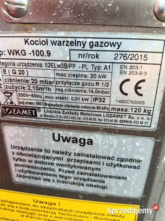 Kocioł warzelny lazamet