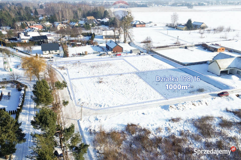 Działka 1000 m MPZP Kajetany gm Nadarzyn 32m Sprzedaż sprzedam