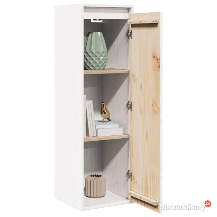 Szafka ścienna biała 30x30x100 lite drewno mazowieckie Warszawa sprzedam