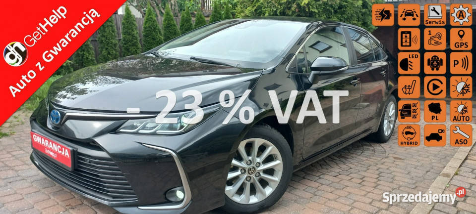Toyota Corolla 527 Netto FV23 Comfort Tech 122KM pomorskie Gdańsk sprzedam