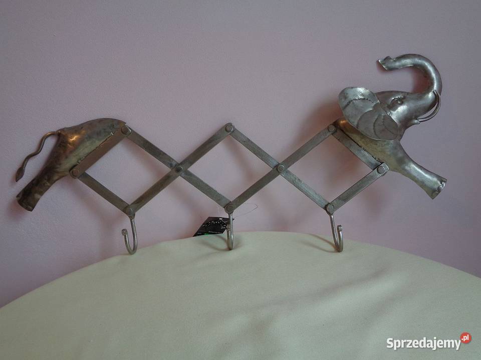 Wieszak metalowy rękodzieło Indie inny kolor Toruń