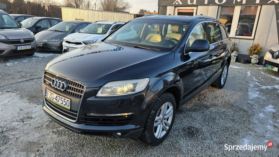 Audi Q7 Niski PRZEBIEGSuper stan 30TDI4x4 VAT marża Świdnica