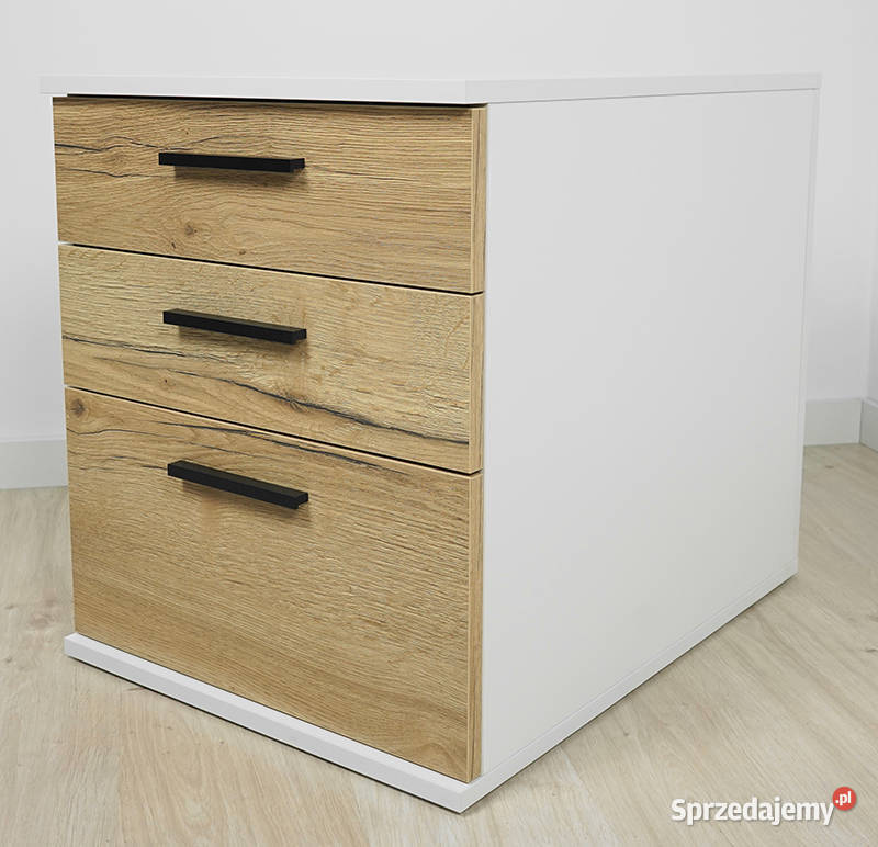 Kontener Jowisz Dąb Halifax 3 szuflady 59.1cm Biłgoraj