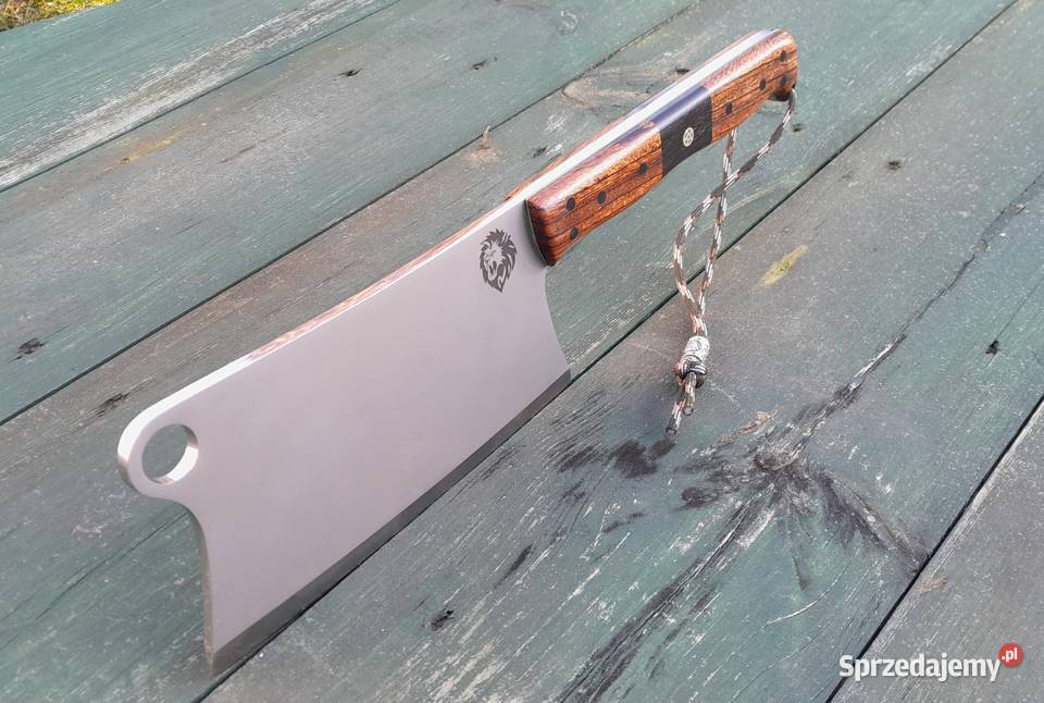 Ręcznie wykonany tasak custom stal nierdzewna Kluczbork sprzedam