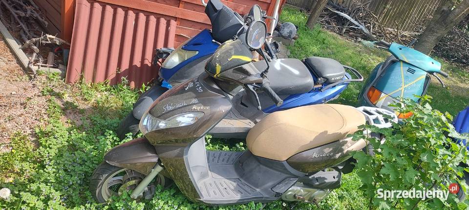 Pakiet 6 markowych skuterów Piaggio Peugeot Świdnica
