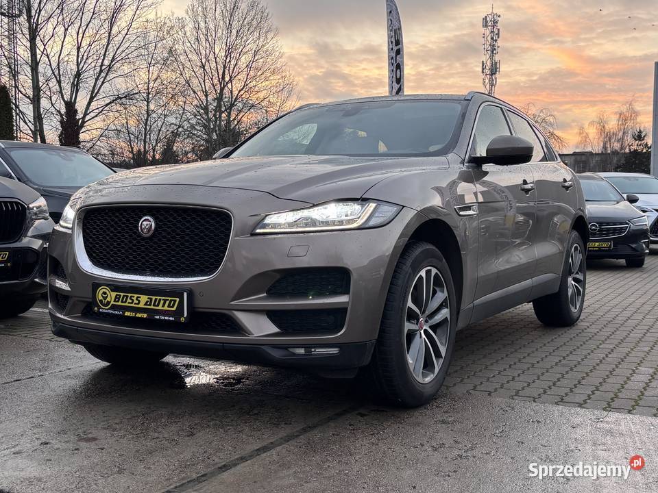 Jaguar FPace 2017 brązowy Warszawa