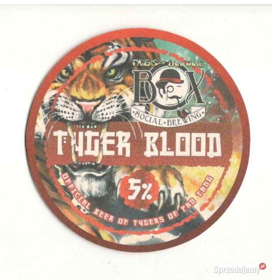 Tyger podstawka do piwa 1 śląskie Gliwice