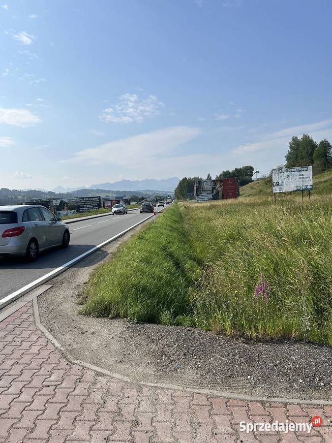 Plac 300 m do wynajęcia pod biznes Bańska Niżna