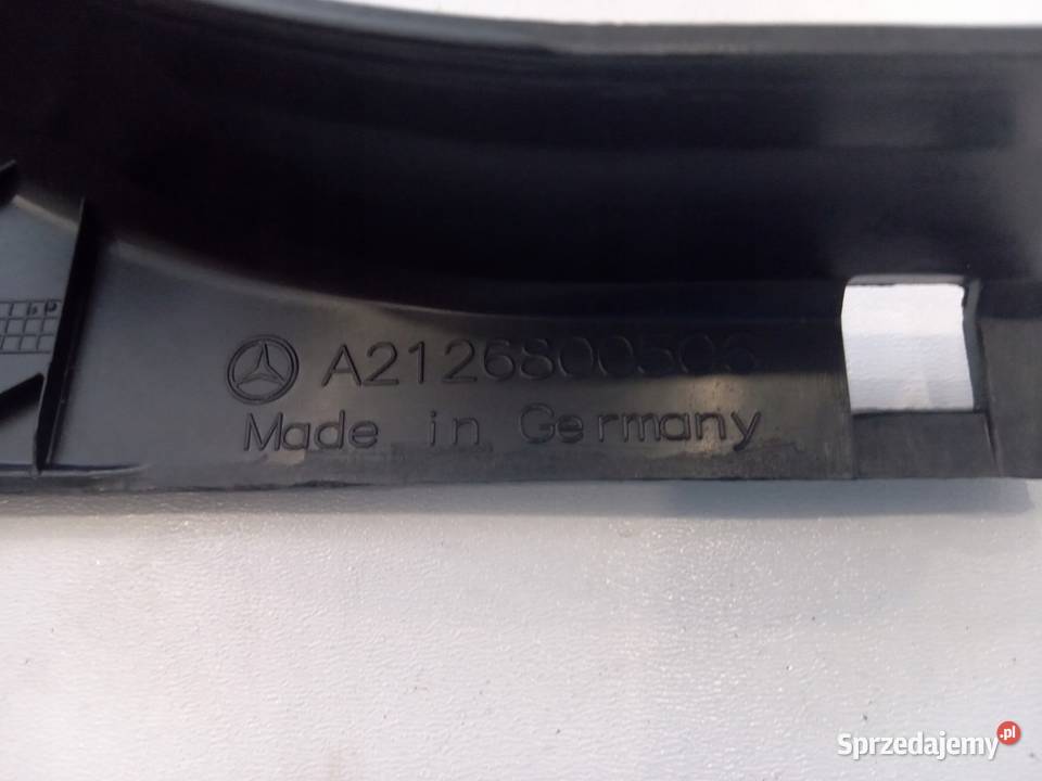 OSŁONA SŁUPKA PROGU LEWY PRZÓD MERCEDES E W212 Wyposażenie wnętrza