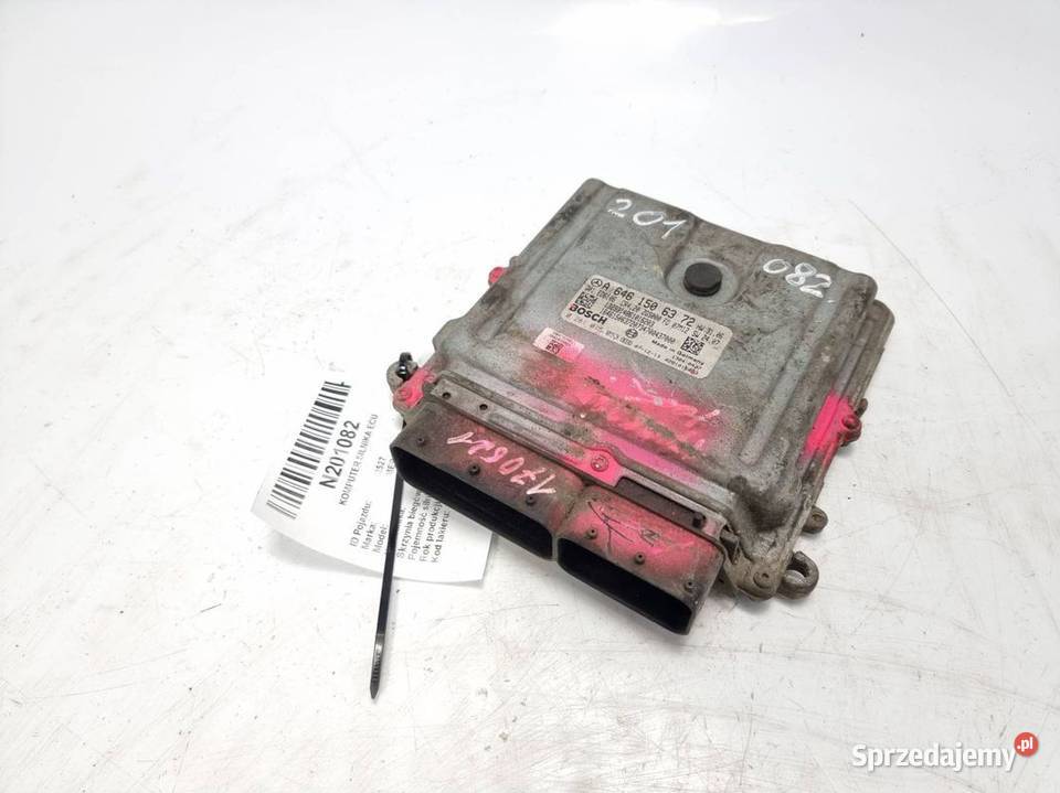 KOMPUTER SILNIKA ECU MERCEDES SPRINTER W906 kujawsko-pomorskie