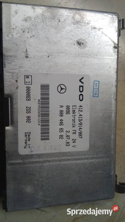 Moduł sterownik FR A 0004466502 MERCEDES Rzędowice sprzedam