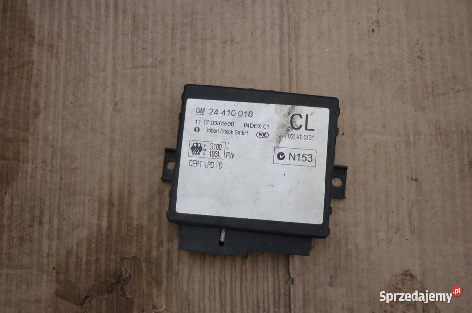 Moduł komfortu Opel Astra G 24410018 Rok produkcji 2001 Części Kiszkowo