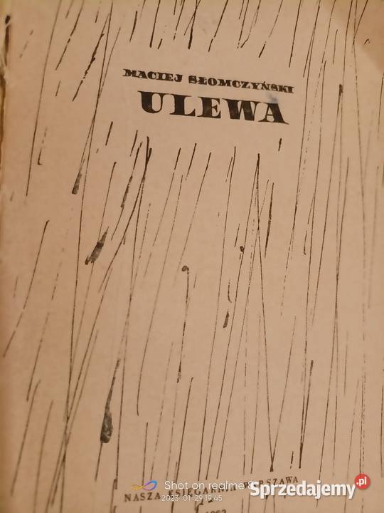Ulewa książka Słomczyński księgarnia Praga Warszawa