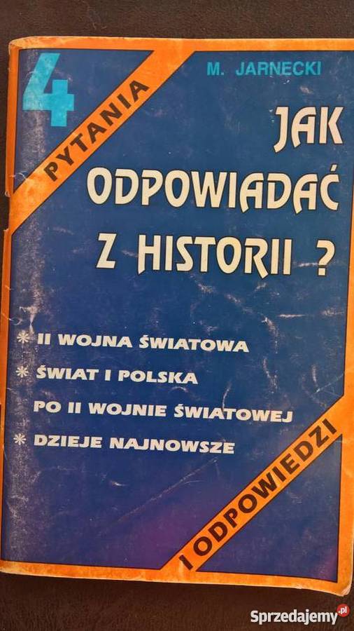 odpowiadac z historiidr Michał Janecki Wrocław