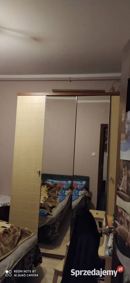 szafa 4 drzwiowa z lustrami sprzedam 180 Szafy, regały, półki wielkopolskie Poznań