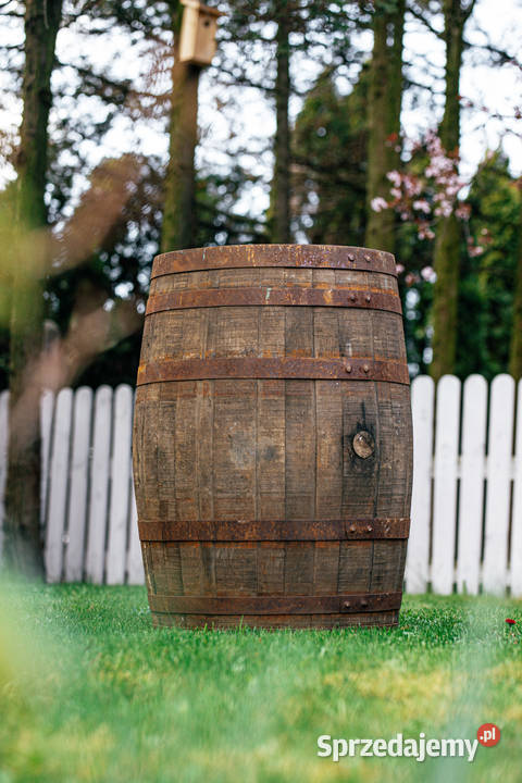 stara beczka drewniana whisky dębowa szczelna Gdańsk