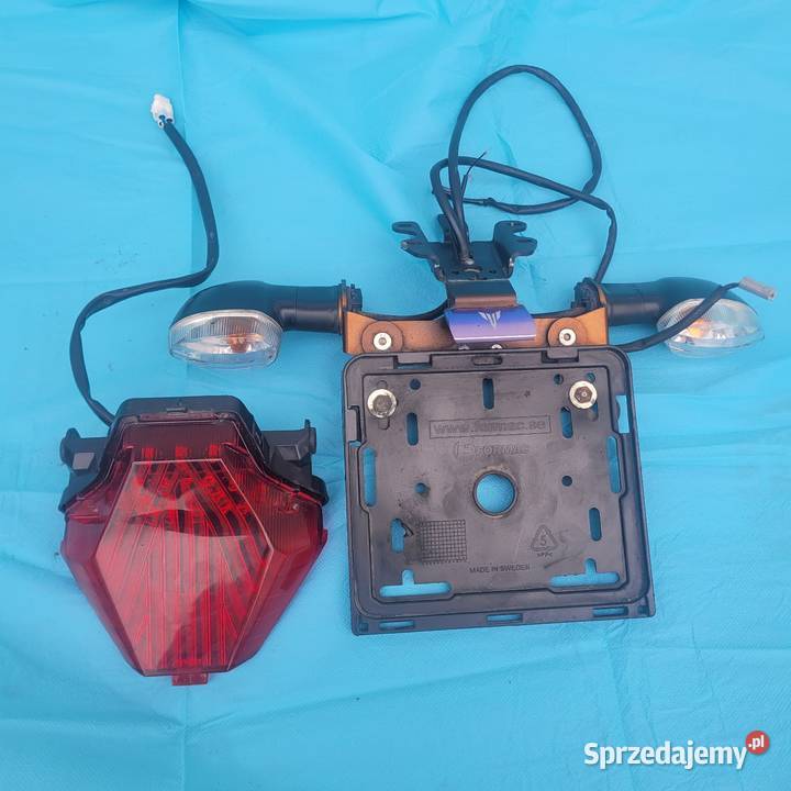 YAMAHA MT 07 lampa tył mocowanie tablicy abs 13 Motoryzacja Nowy Tomyśl