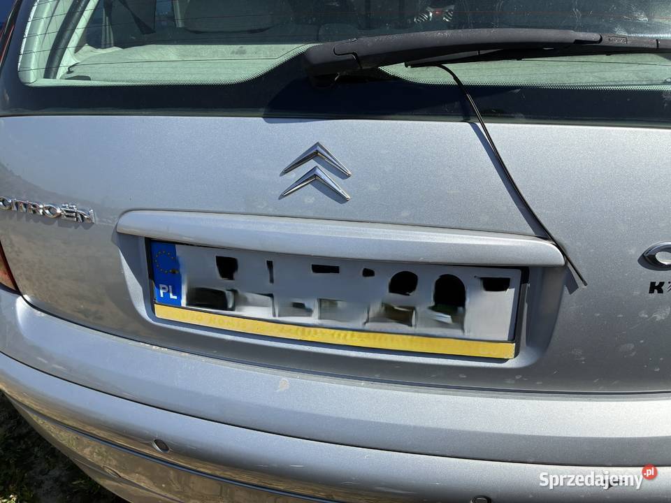 Klapa Tył Bagażnika Citroen C3 lubelskie Wisznice