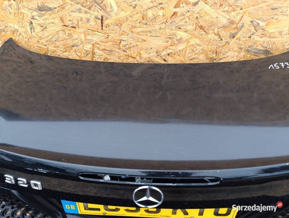 MERCEDES CLK W209 LIFT COUPE KLAPA TYŁ C197 wielkopolskie Zbierkowo