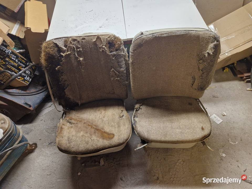 Vw Garbus fotele kanapa siedzenia oval dziadek