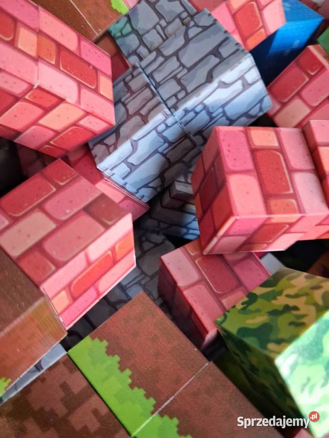 Klocki Magnetyczne Minecraft 250 3 lata+ Lublin