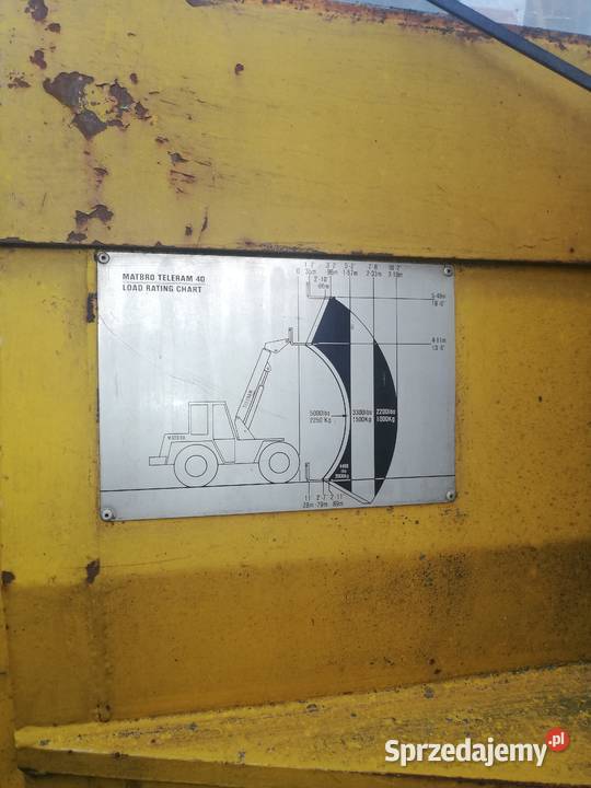 Matbro Teleram 40D Ładowarka teleskopowa podlaskie Kulesze Kościelne sprzedam