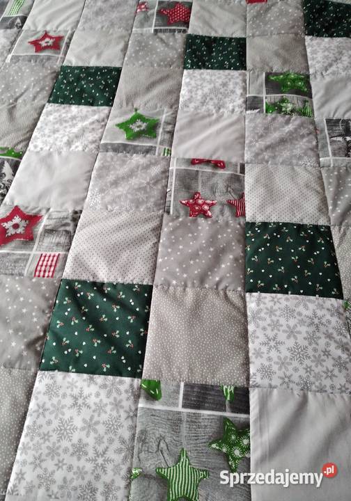 Narzuta patchwork Świąteczna 135205 Olsztyn