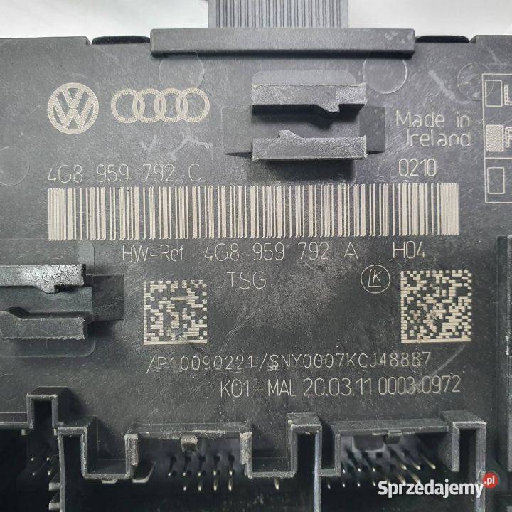 MODUŁ AUDI A6 C7 4G8959792C Lipno