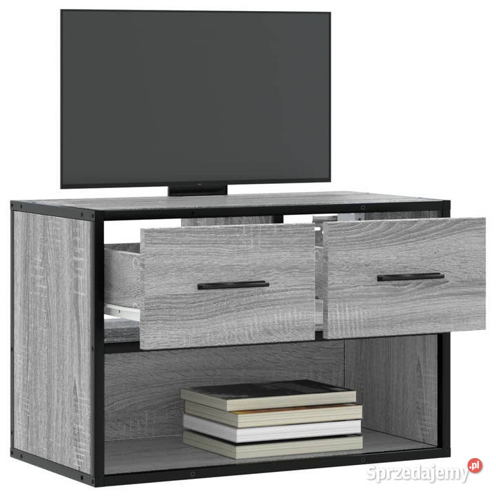 Szafka pod telewizor szary dąb sonoma 60x31x395 mazowieckie Warszawa