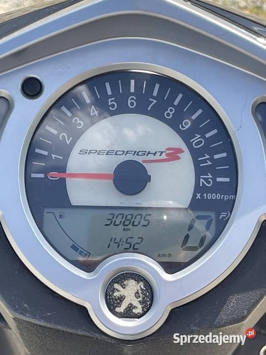 Peugeot Speedfight 3 2T AC 2008 wielkopolskie Środa Wielkopolska