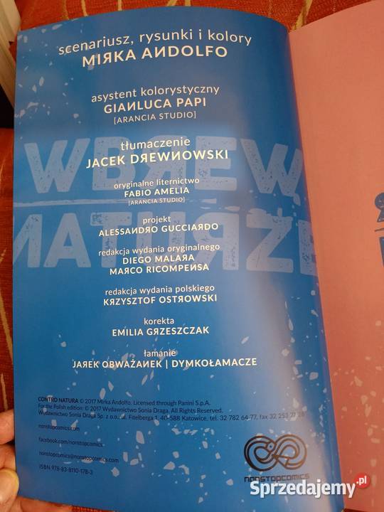Wbrew w naturze Marika Andolfo Poznań