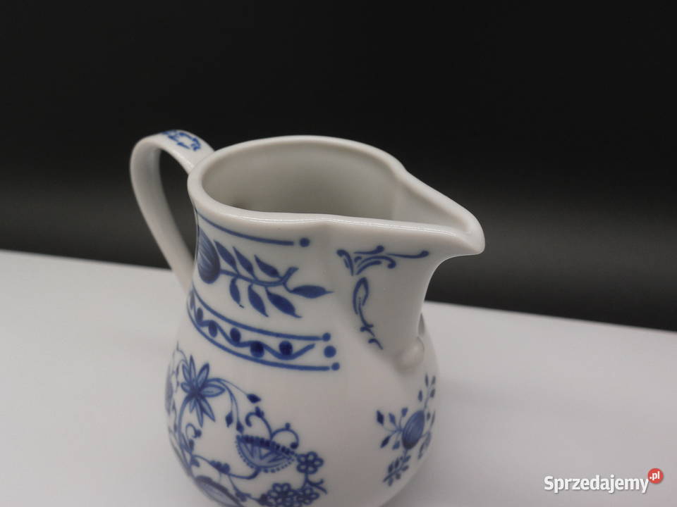 Porcelanowy mlecznik wzór cebulowy KAHLA