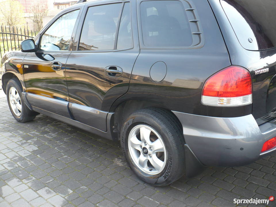 Hyundai Santa Fe 2005 20 Crdi 125AUT Mega Stan napęd 4x4 Strzelin