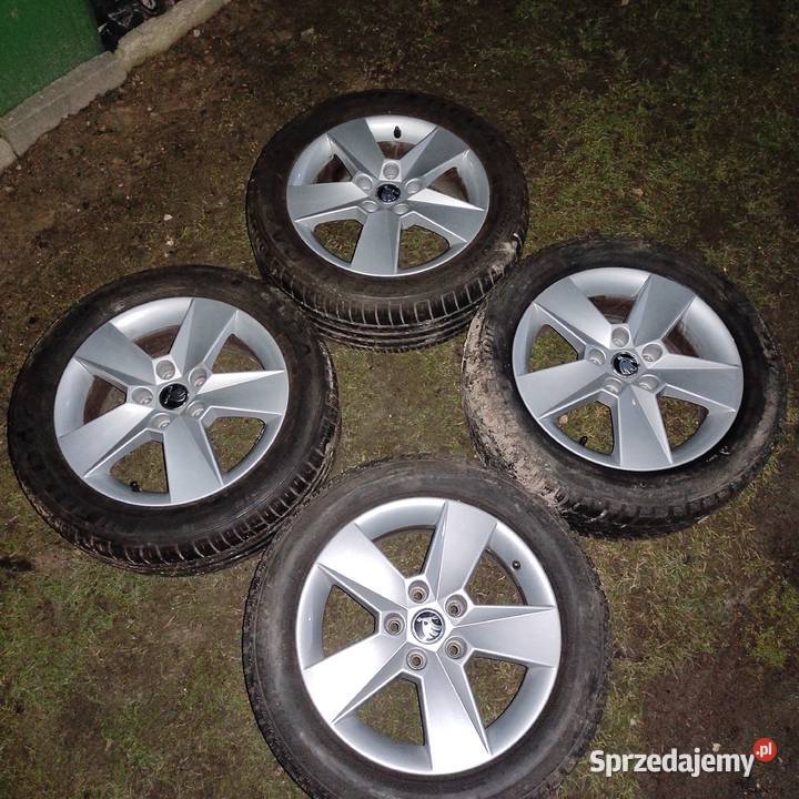 Alufelgi orginalne skoda octavia 5x112 16 Samochodowe Skała