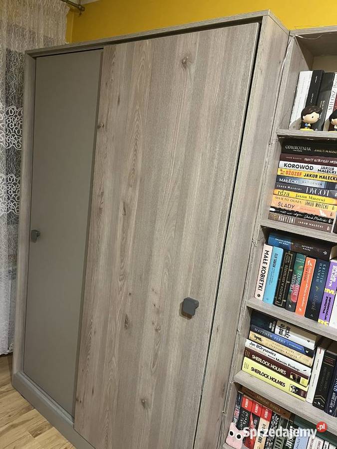 Meblościanka AGATA MEBLE 2 biblioteczki Meble do sypialni