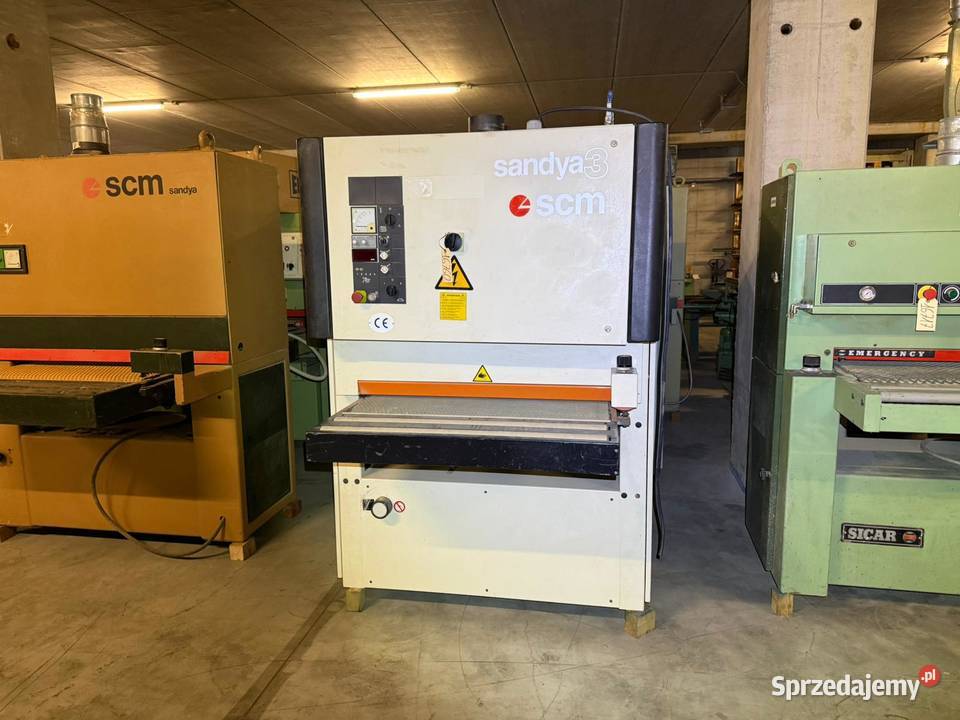 Szlifierka szerokotaśmowa SCM Sandya 3 Juszczyn sprzedam