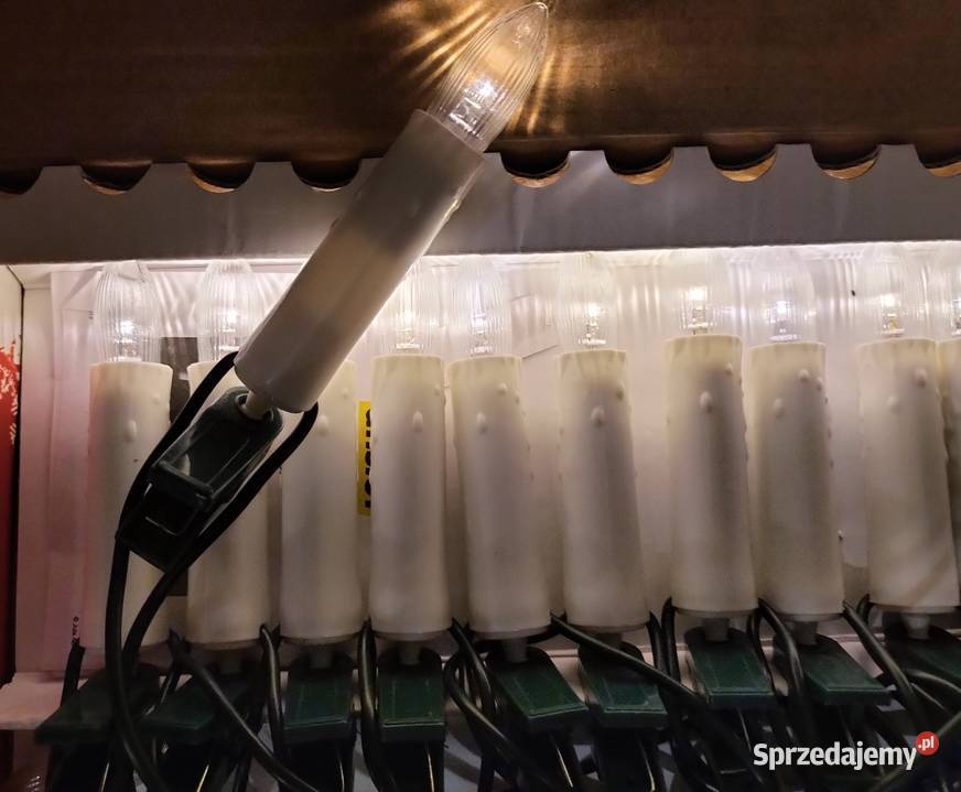 Lampki choinkowe LED swieczkowe Łódź sprzedam